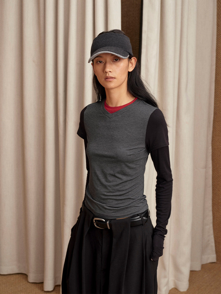 Color contrast top
