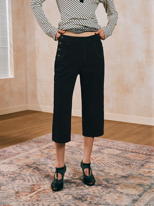 Stretch carpri pants