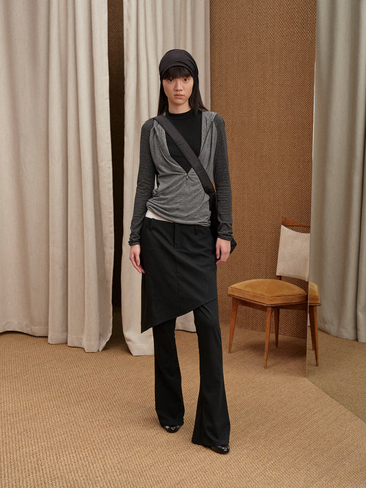 Skirt-style foldover Lounge Pants