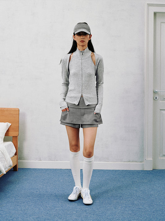 Two-piece Zip-Up Sweatshirt