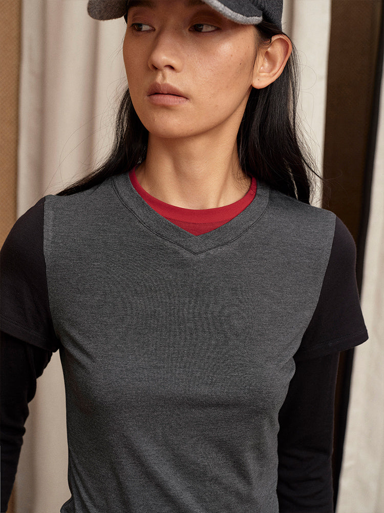 Color contrast top