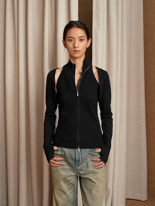 Two-piece Zip-Up Sweatshirt