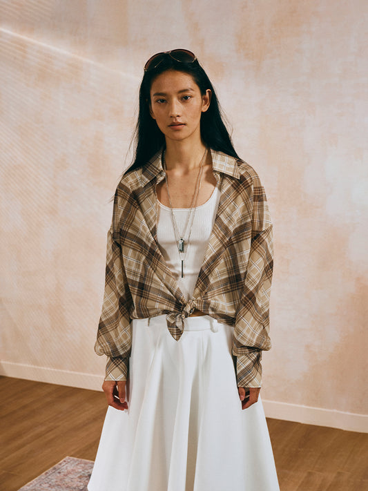 Plaid shirt