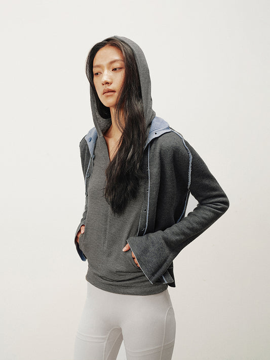 Double-side Knitted Cardigan