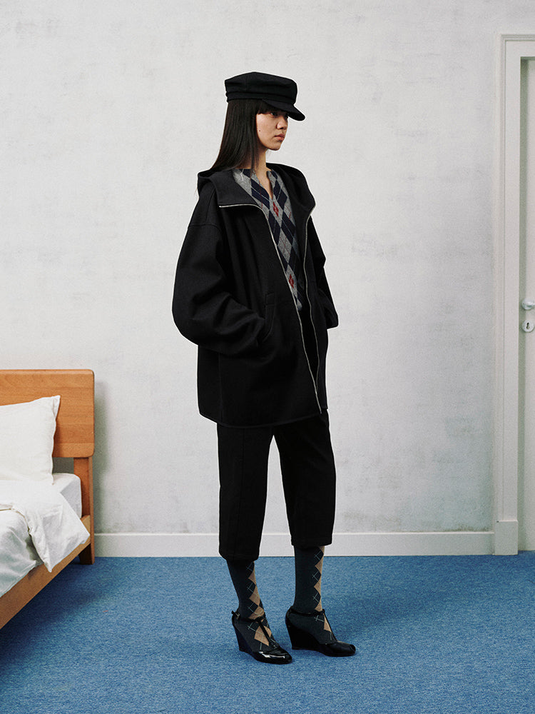 Hooded Full Zip Sweatshirt