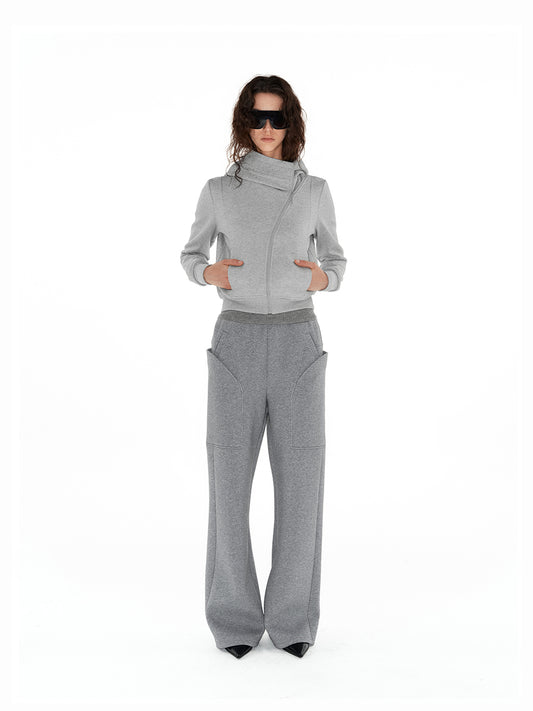 Double-pocket sweatpants