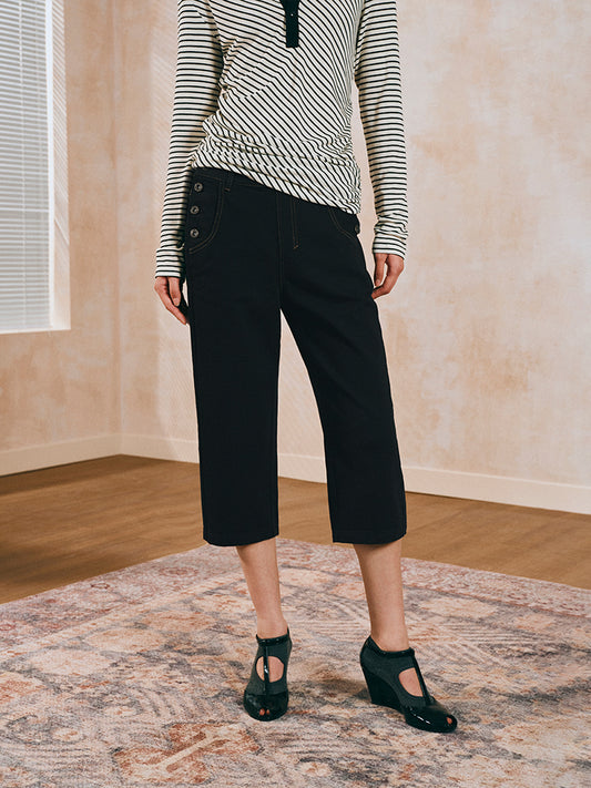 Stretch carpri pants