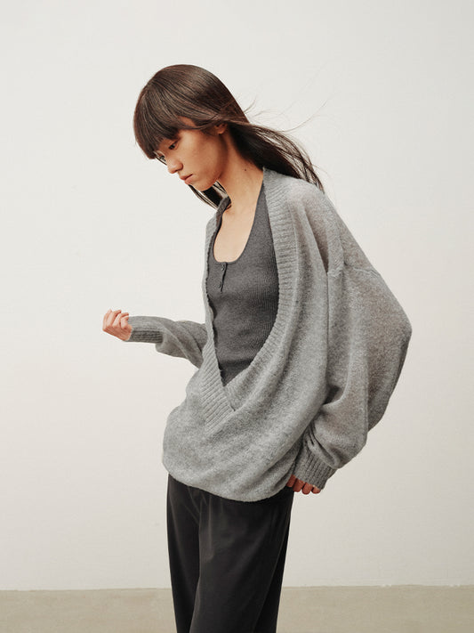 2 in 1 loose sweater