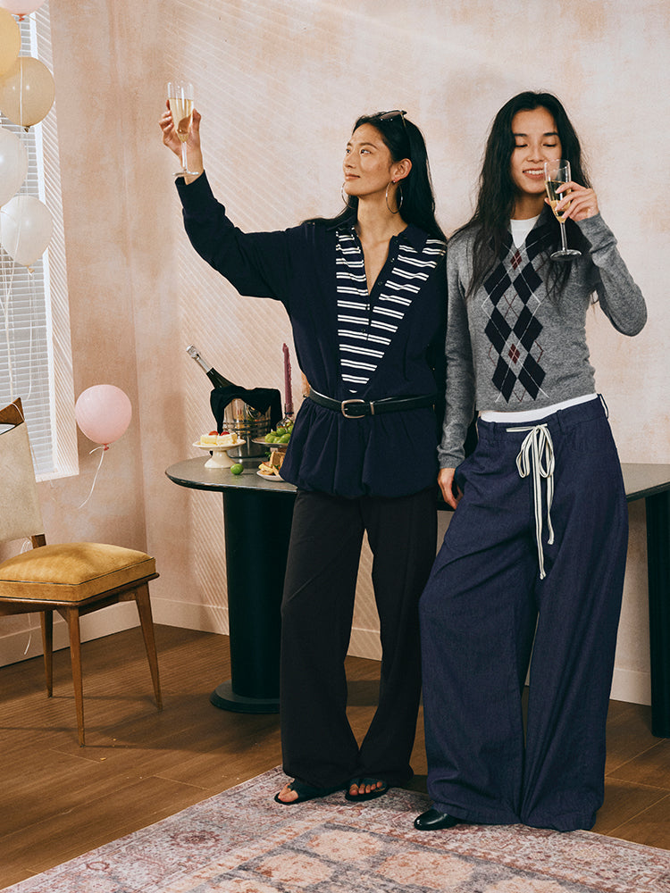 Wide Leg Lounge Pants