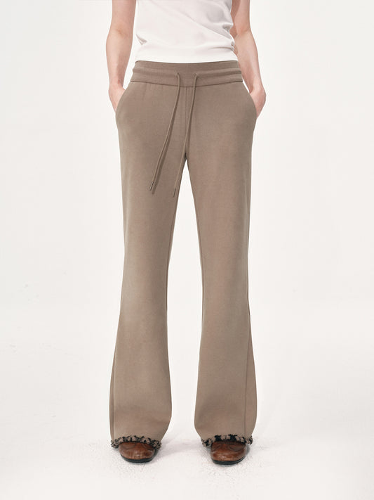 Polar Fleece Flared Sweatpants