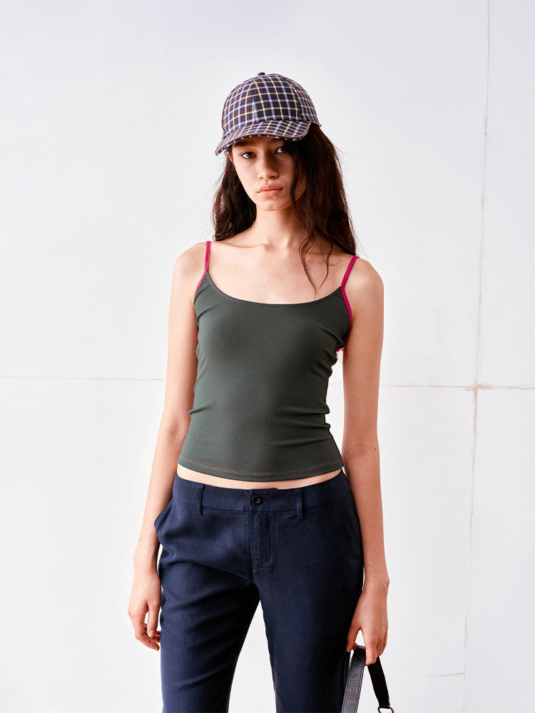 Color-block Modal camisole