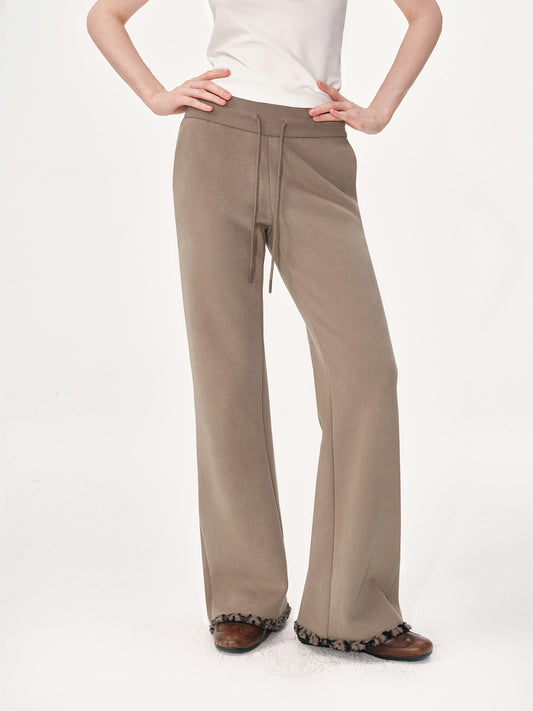 Polar Fleece Flared Sweatpants