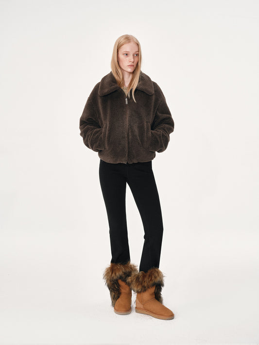 Reversible Cropped Jacket