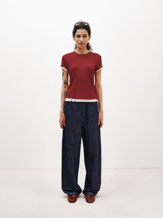 TENCEL-Cotton Casual Pants