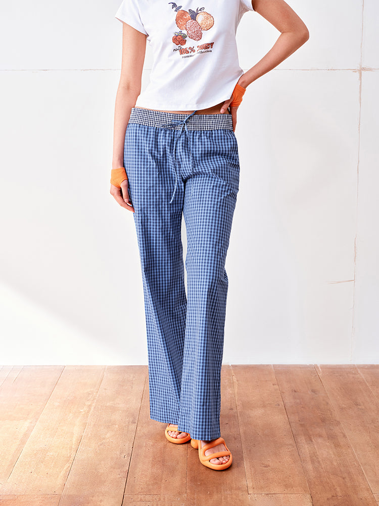 Check Lounge Pants