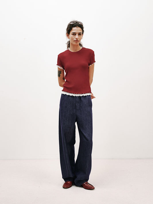 TENCEL-Cotton Casual Pants