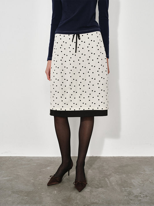 Polka-Dot Skirt