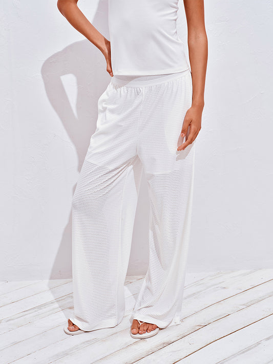 Mesh Panel Sport Lounge Pants