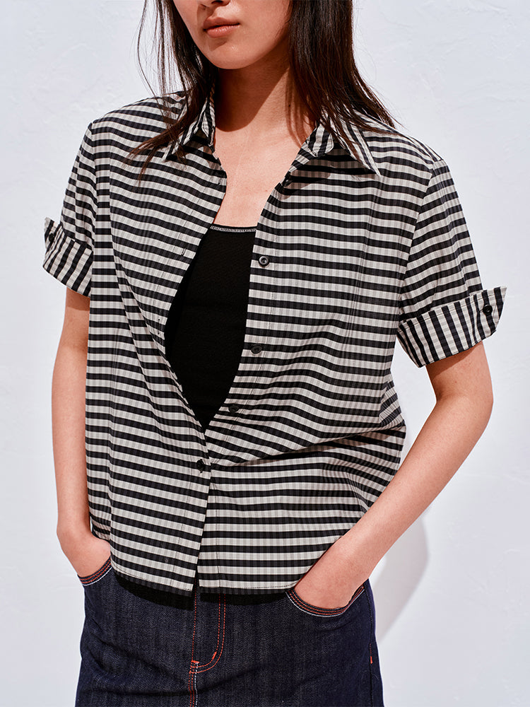 Checked shirt