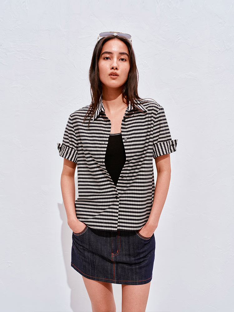 Checked shirt