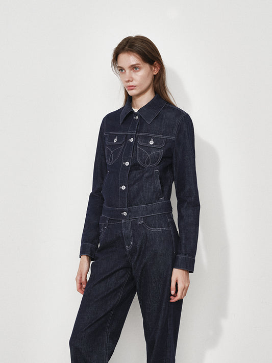 Blue Denim Trucker Jacket