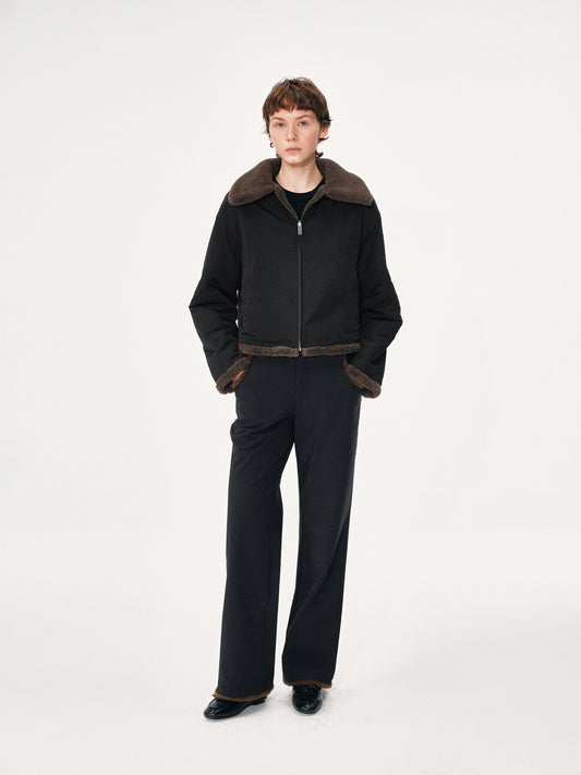 Reversible Cropped Jacket