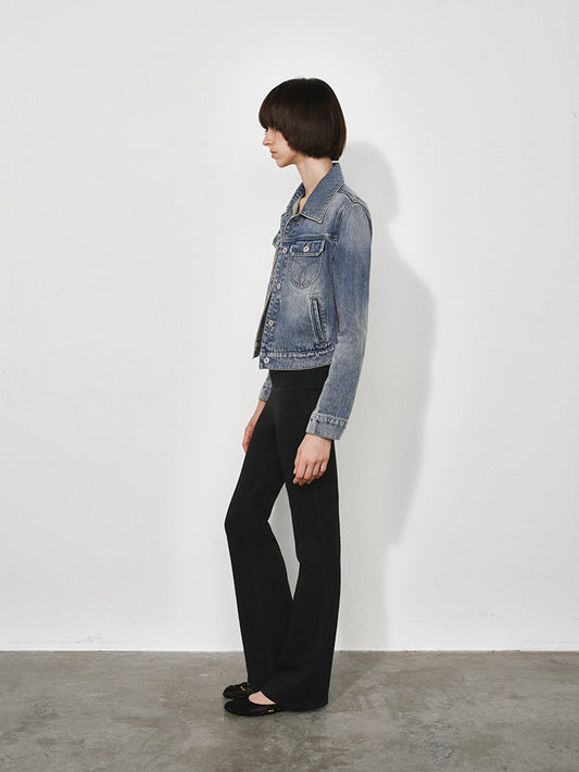 Blue Denim Trucker Jacket