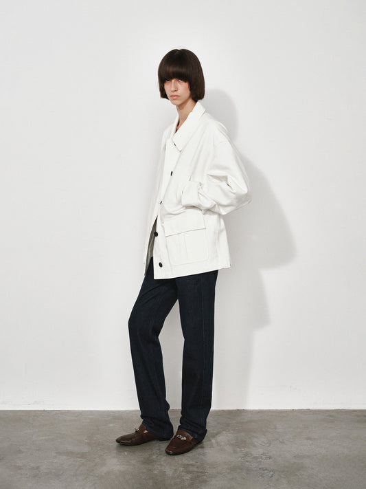 Cotton Canvas Work Jacket