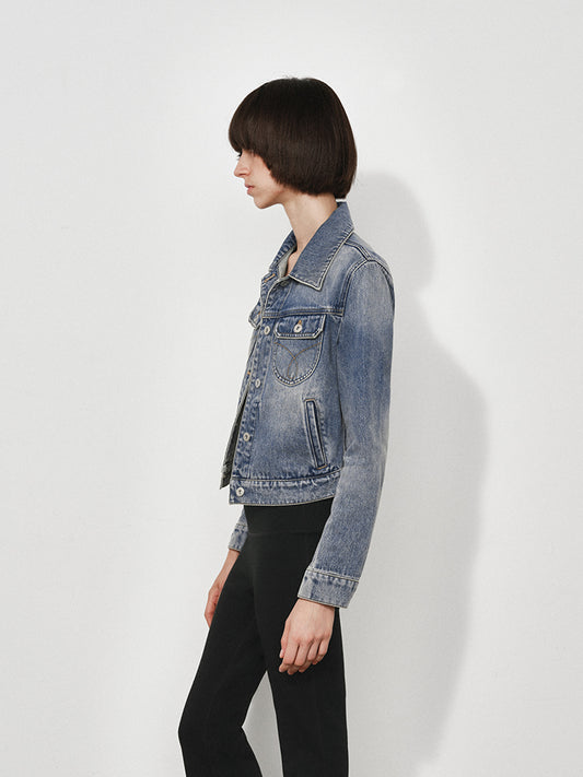 Blue Denim Trucker Jacket