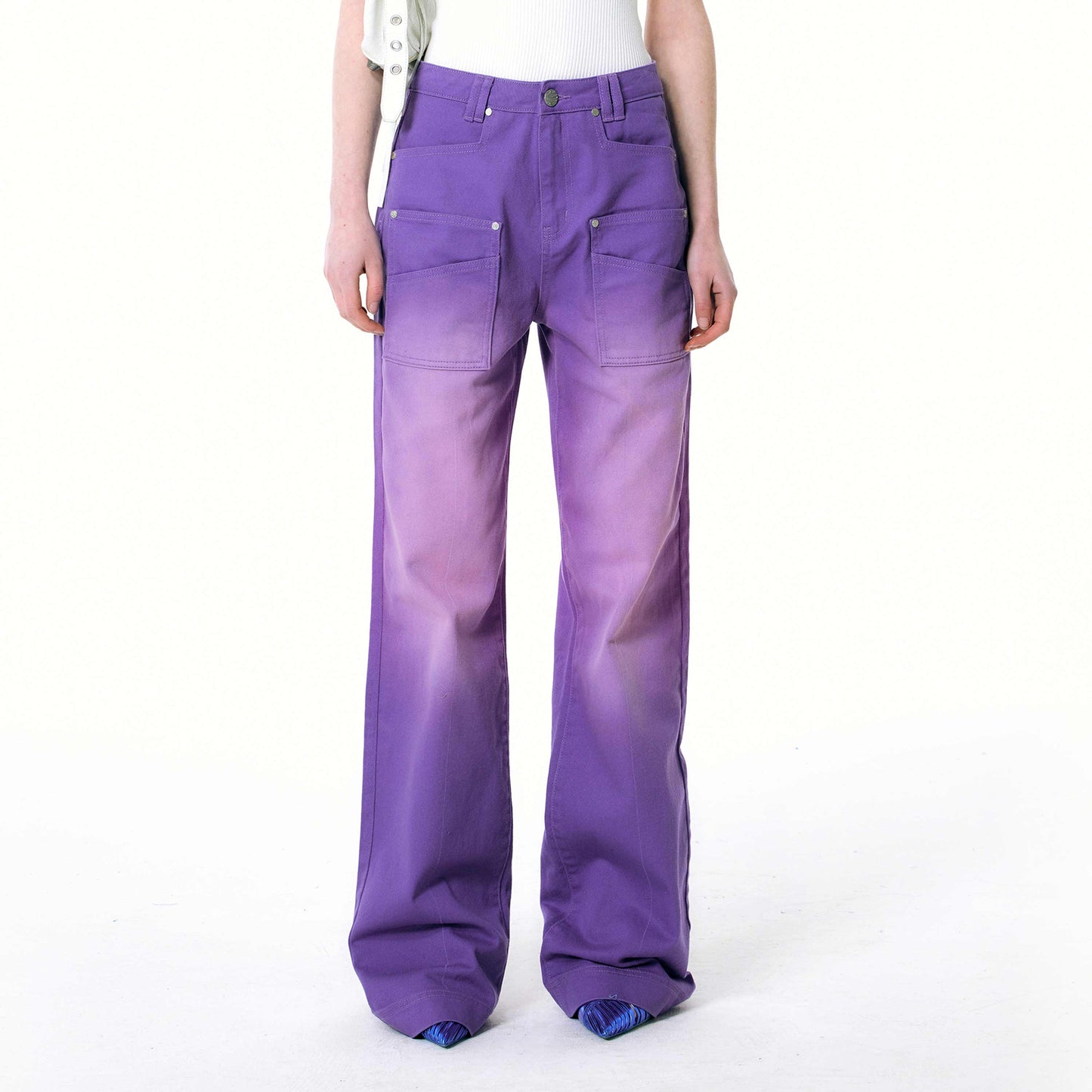 NUTH Retro Purple Jeans