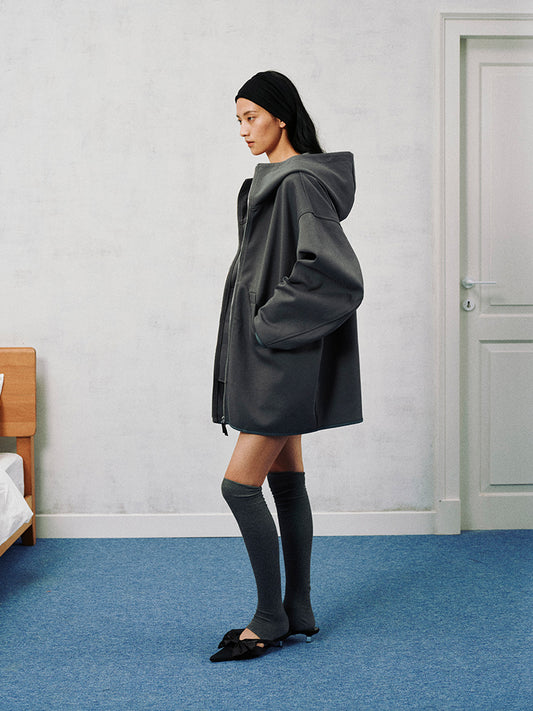 Hooded Full Zip Sweatshirt