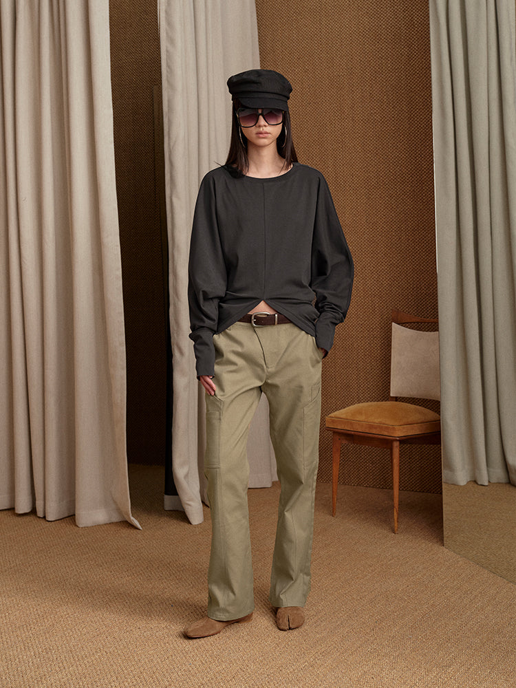 Low-rise Trousers