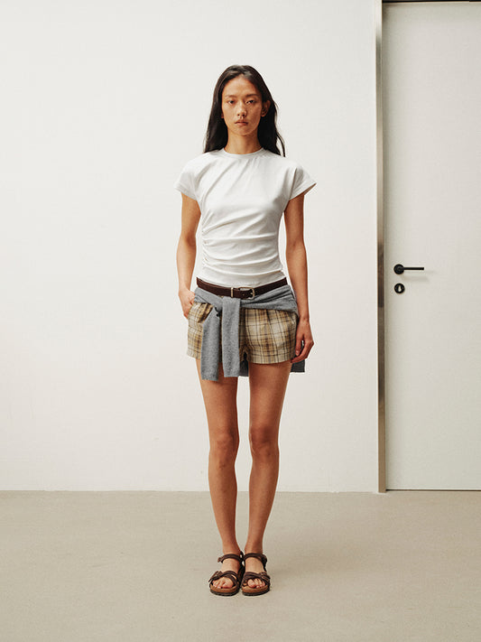 White Twisted T-shirt
