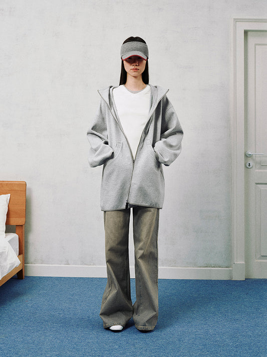 Hooded Full Zip Sweatshirt