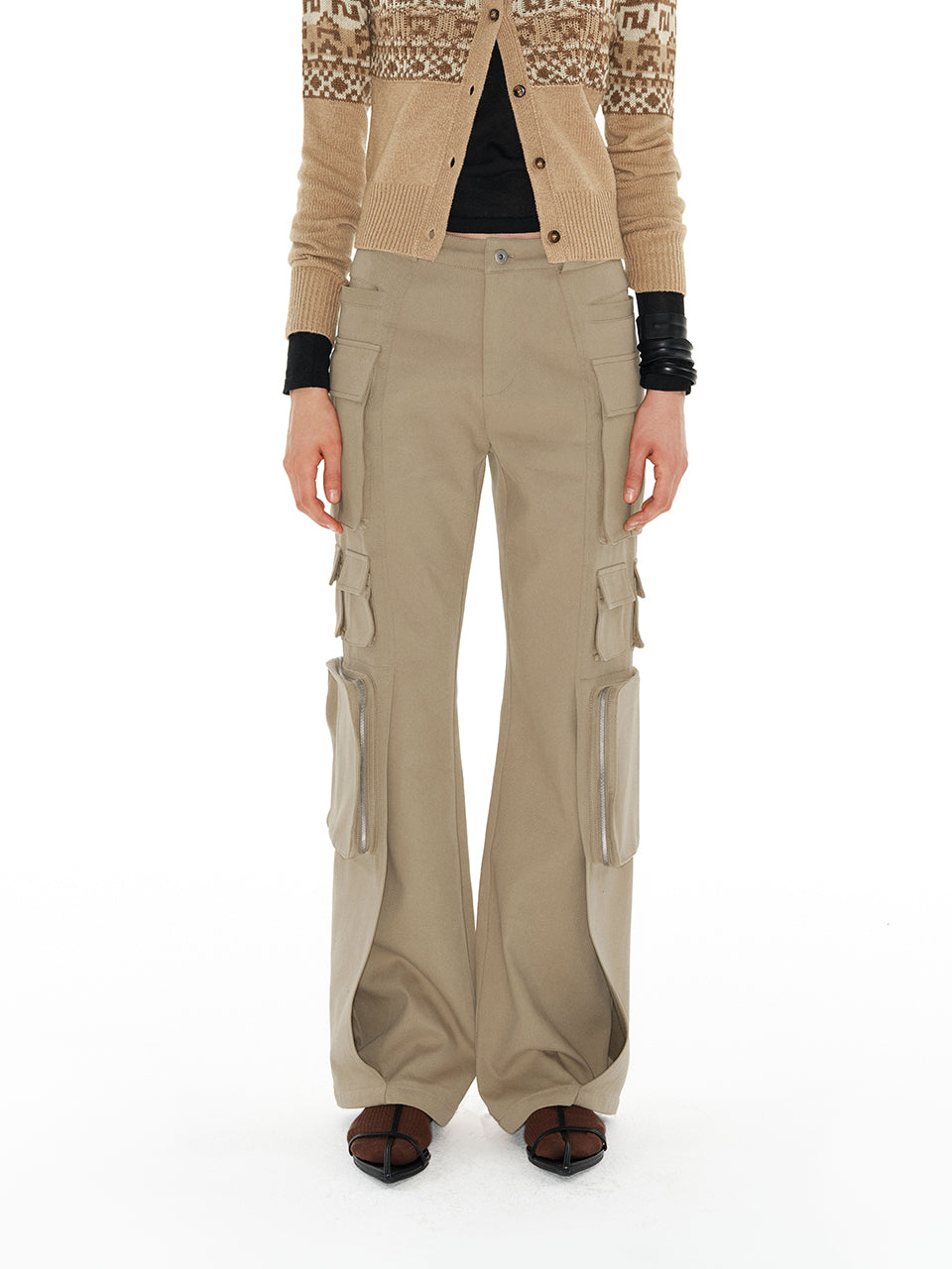 Multi-pocket cargo pants