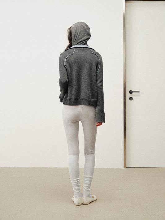 Double-side Knitted Cardigan