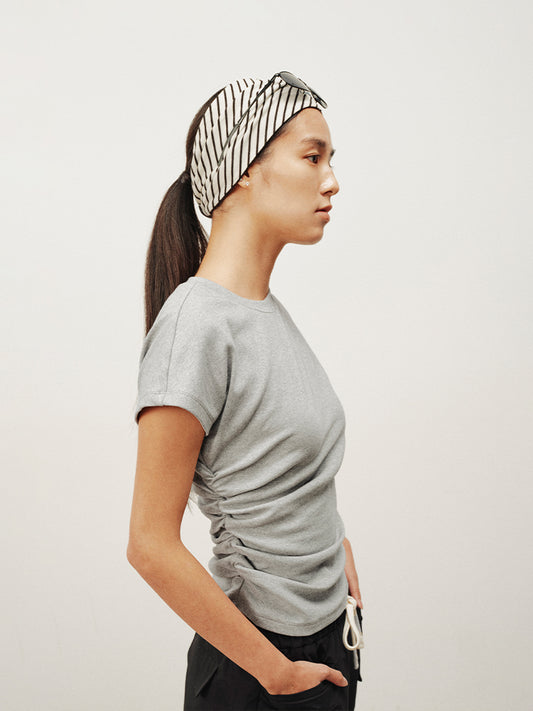 White Twisted T-shirt