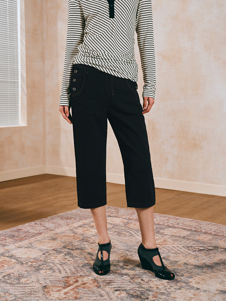 Stretch carpri pants