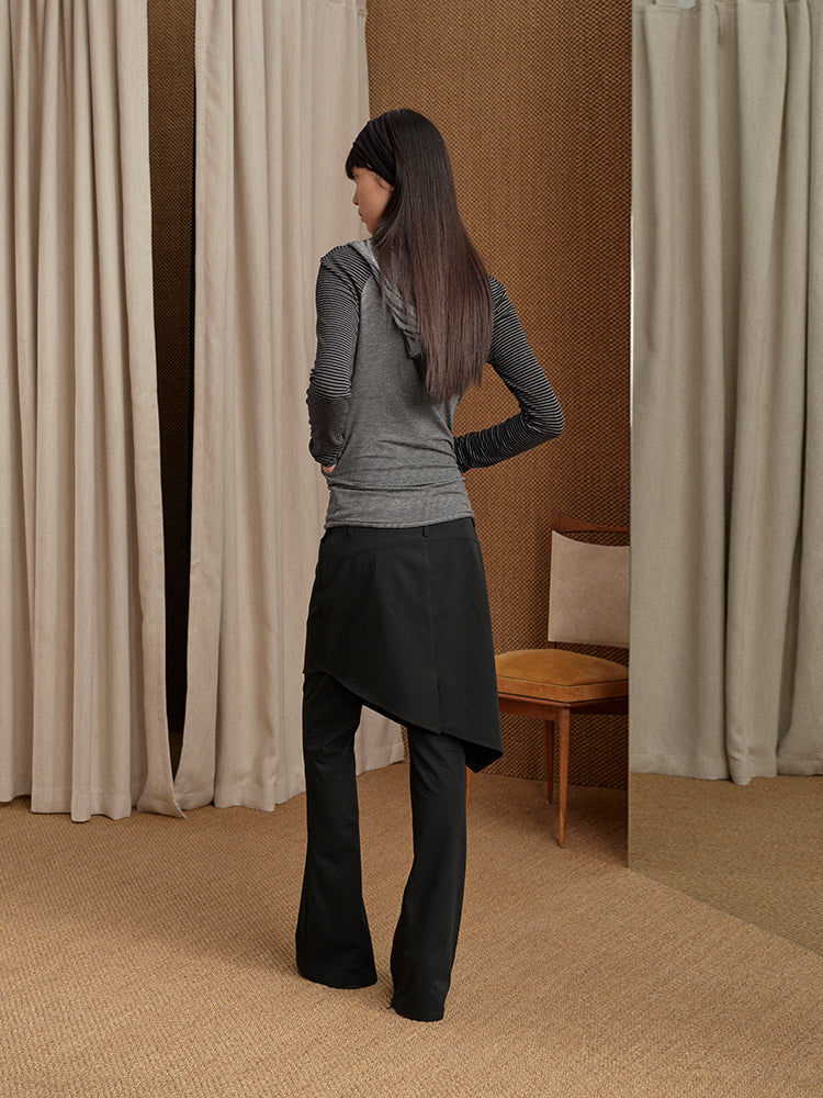 Skirt-style foldover Lounge Pants