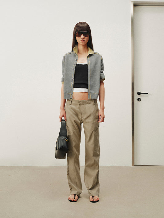 Double-side Knitted Cardigan