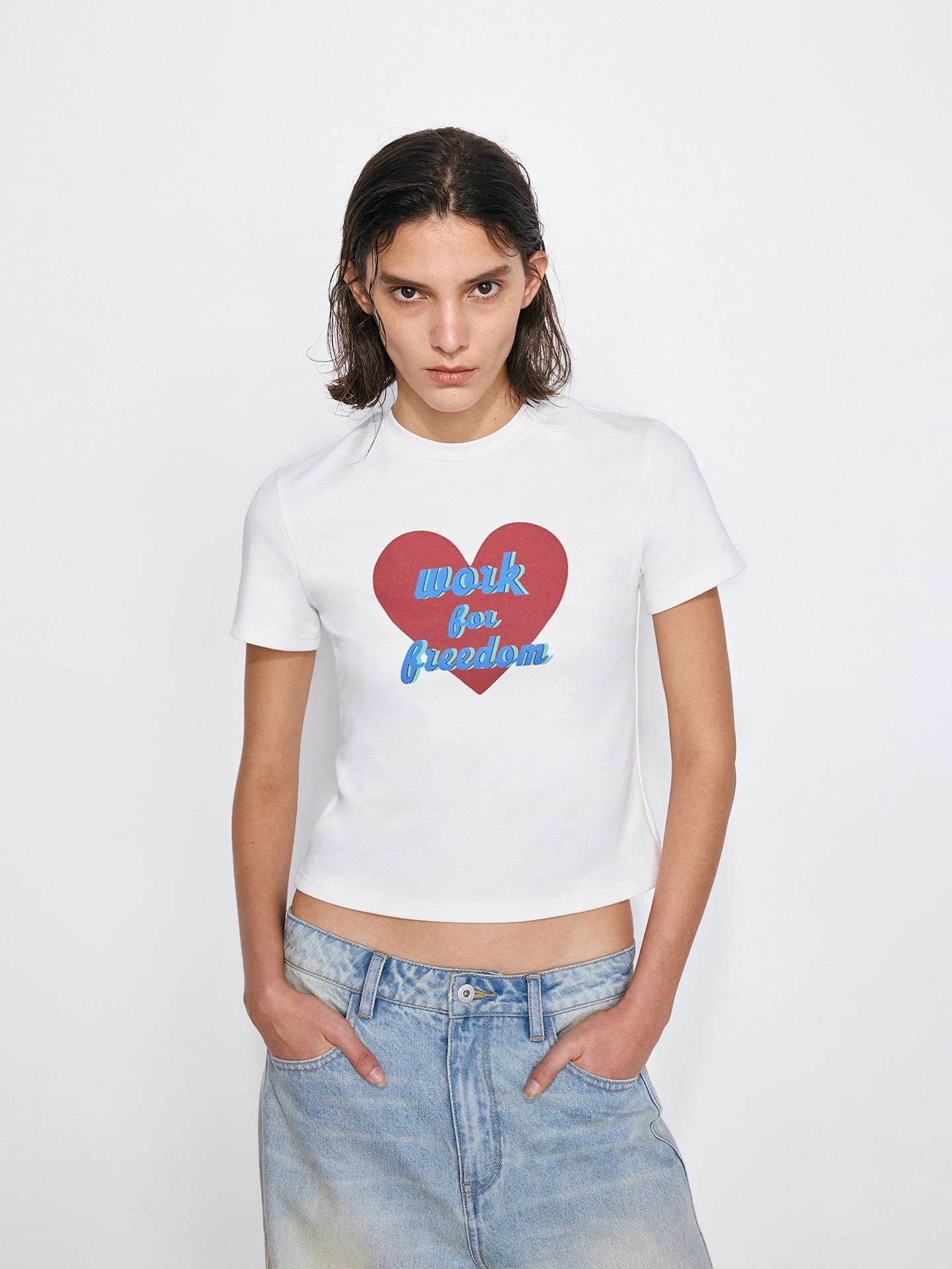Letter Print T-Shirt