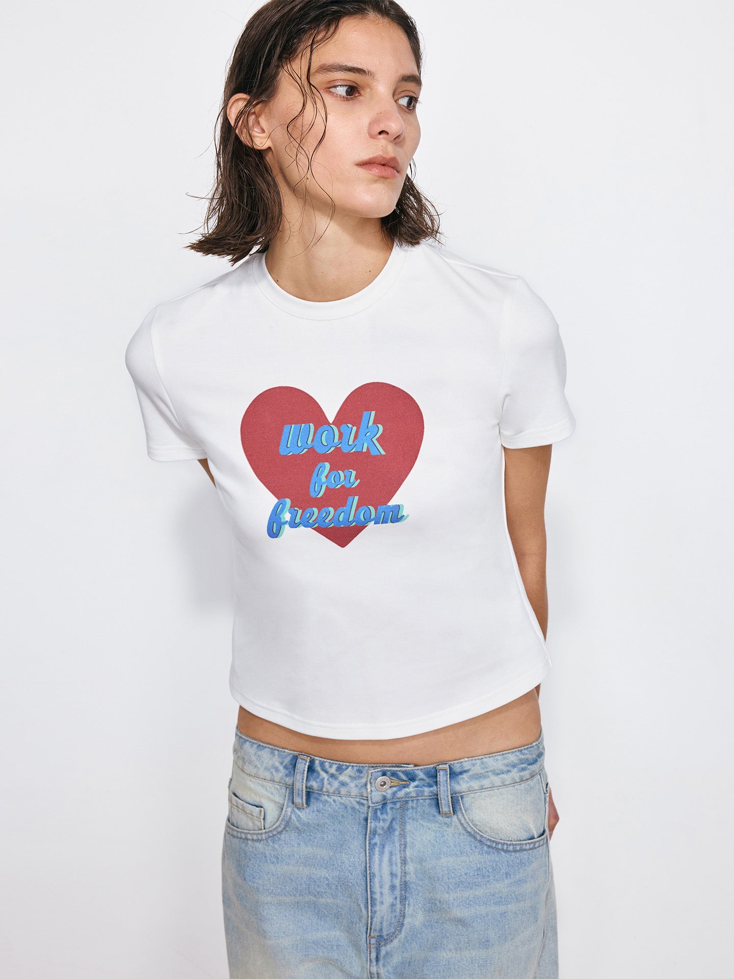 Letter Print T-Shirt