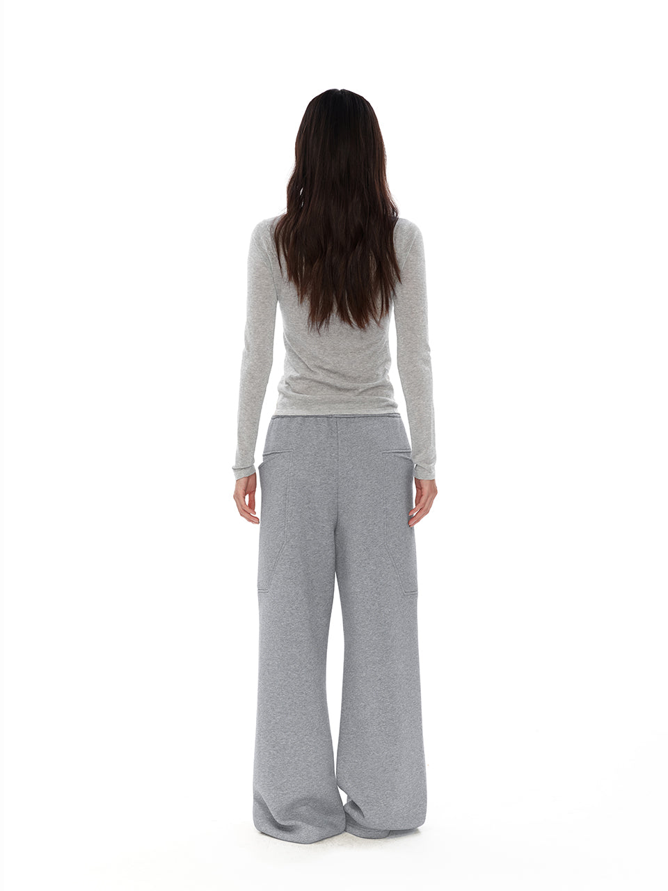 Double-pocket sweatpants