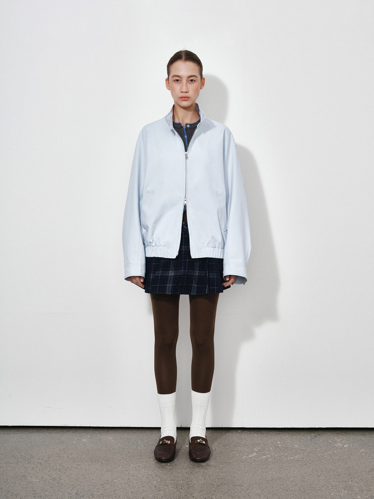 Funnel-Neck Jacket