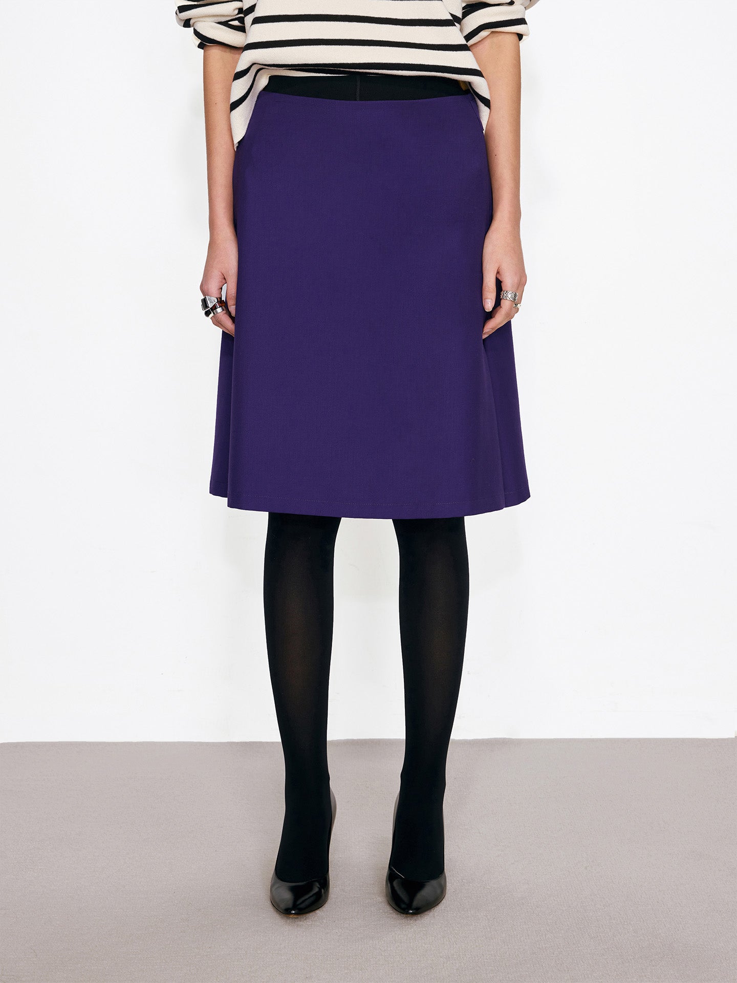 A-Line Blazer Skirt