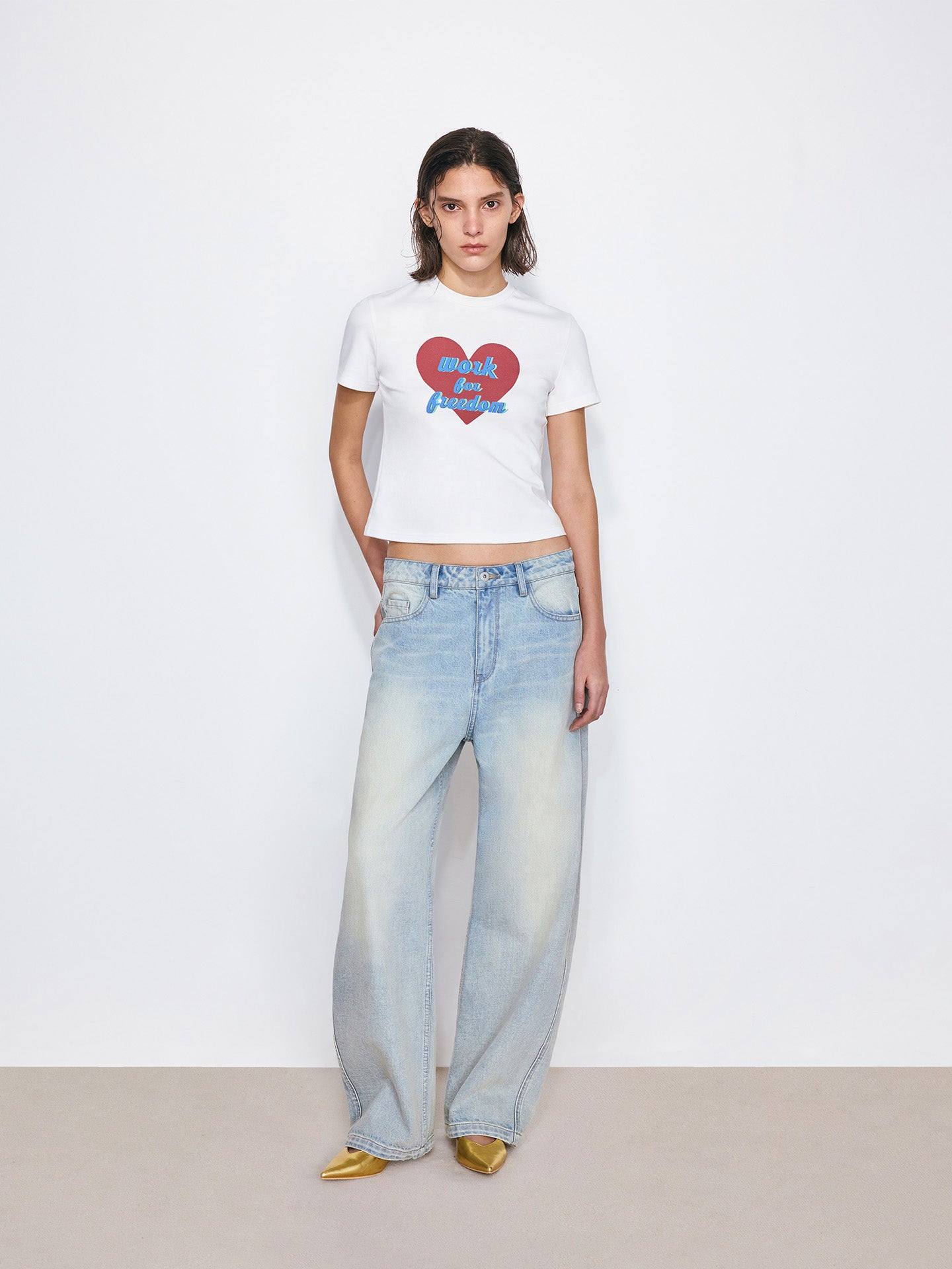 Letter Print T-Shirt