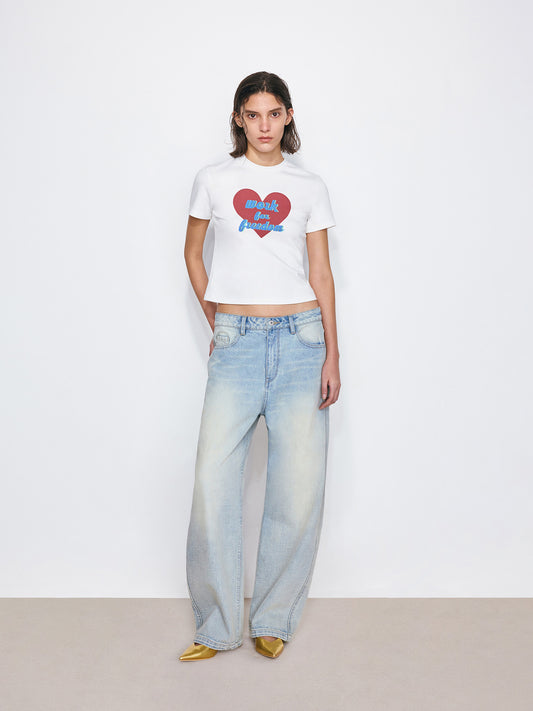 Letter Print T-Shirt