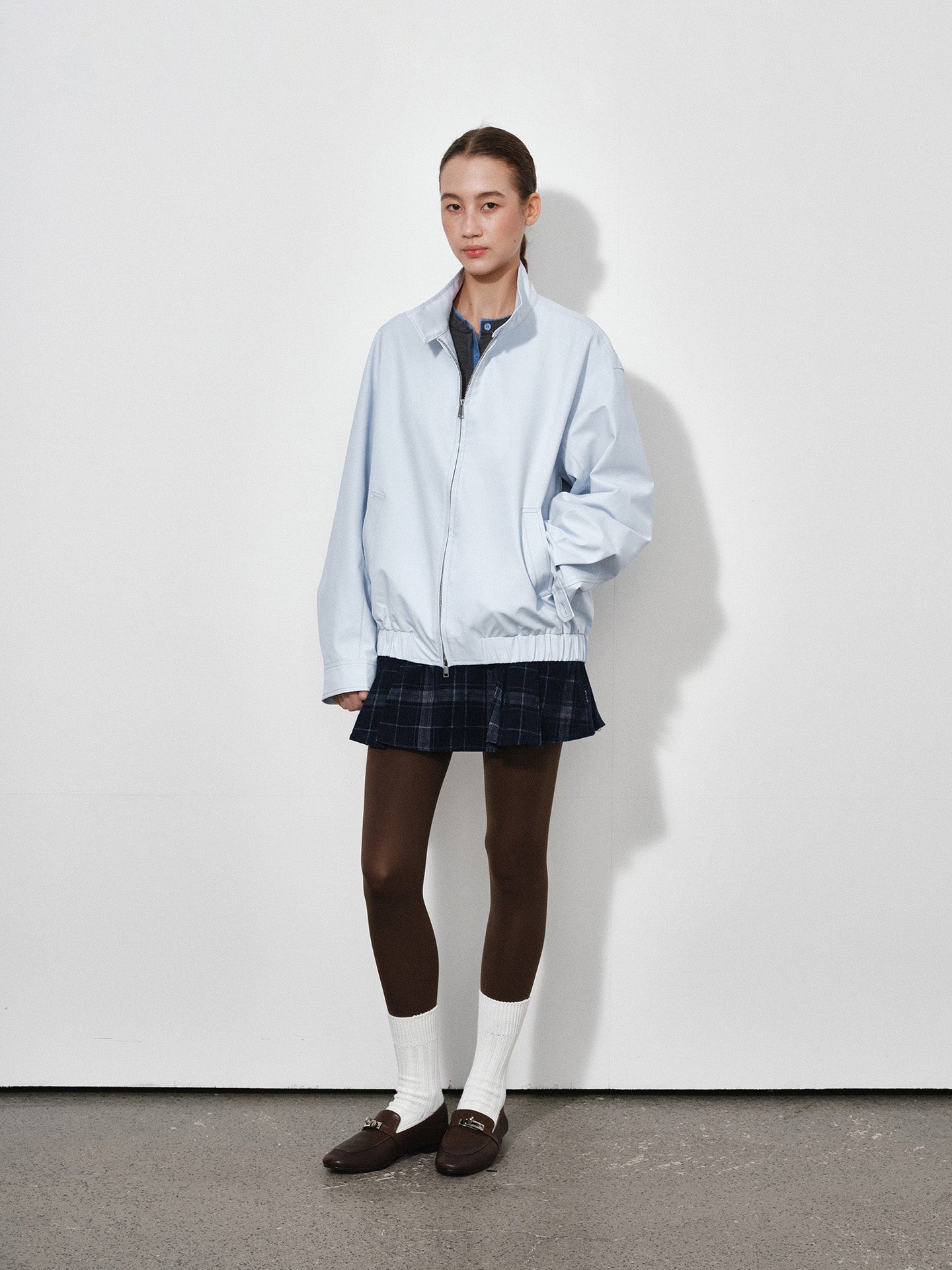 Funnel-Neck Jacket