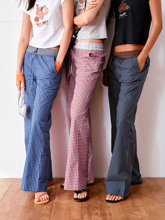 Check Lounge Pants