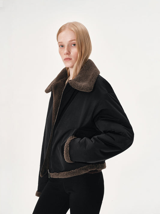 Reversible Cropped Jacket